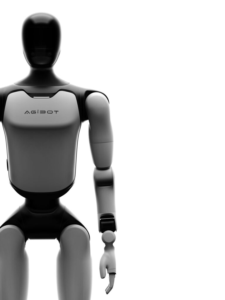AGIBOT A3 bovenlichaam close-up